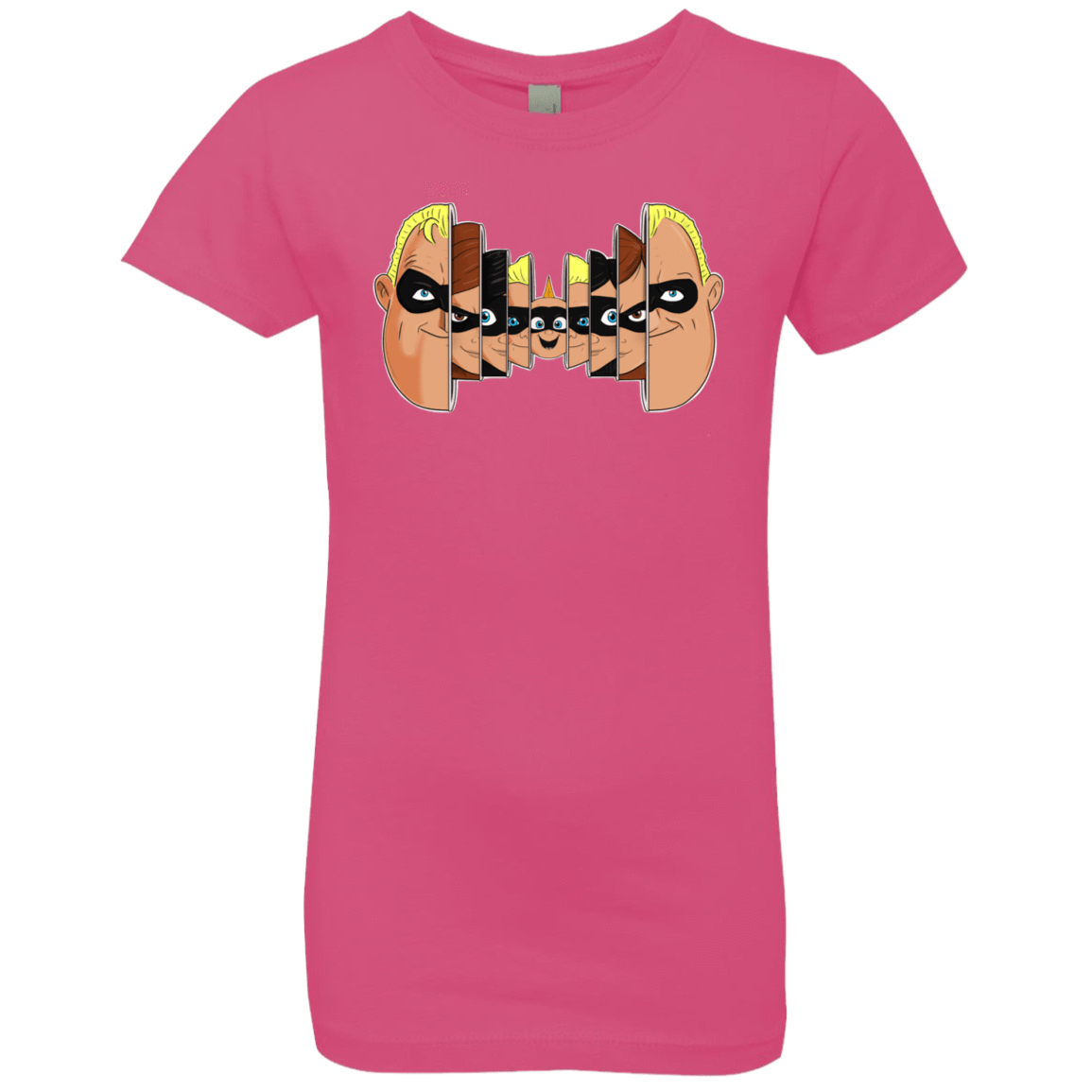 T-Shirts Hot Pink / YXS Incredibles Girls Premium T-Shirt
