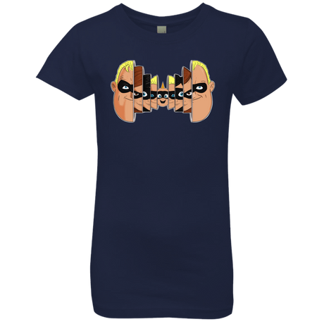 T-Shirts Midnight Navy / YXS Incredibles Girls Premium T-Shirt