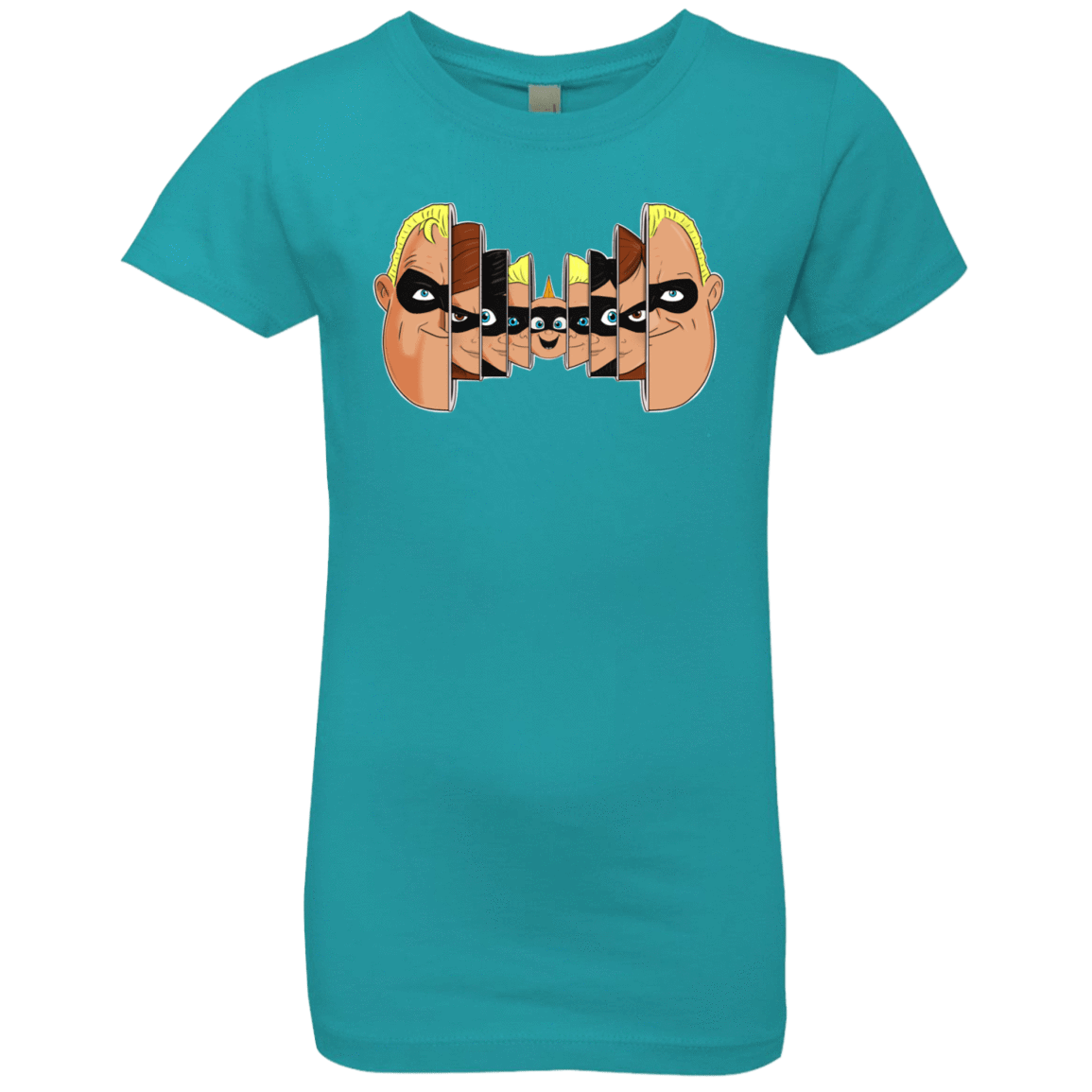 T-Shirts Tahiti Blue / YXS Incredibles Girls Premium T-Shirt
