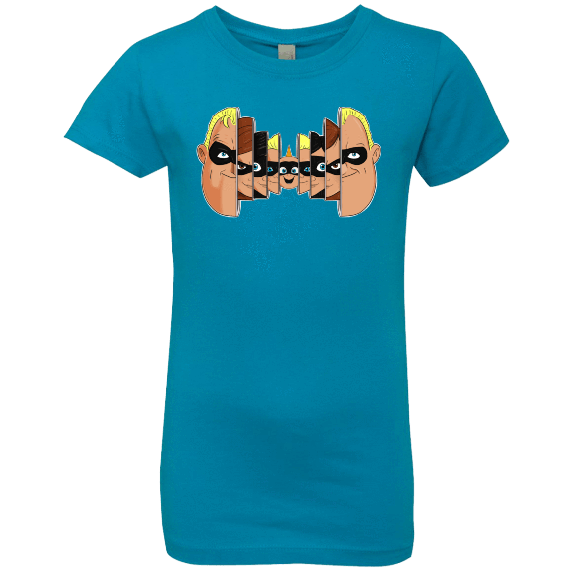 T-Shirts Turquoise / YXS Incredibles Girls Premium T-Shirt