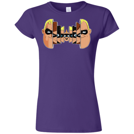 T-Shirts Purple / S Incredibles Junior Slimmer-Fit T-Shirt