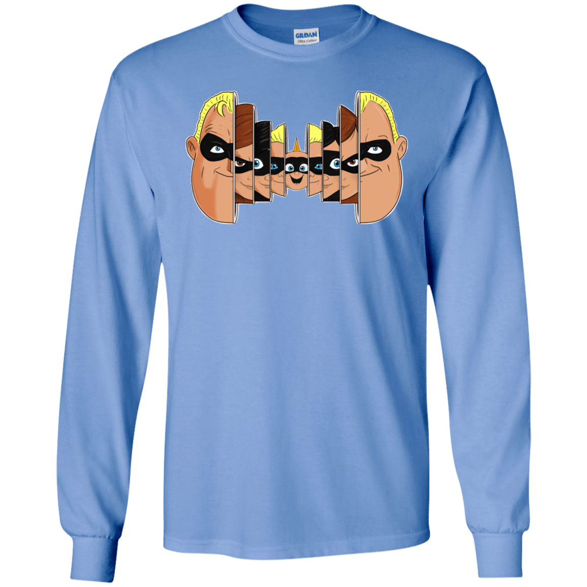 T-Shirts Carolina Blue / S Incredibles Men's Long Sleeve T-Shirt