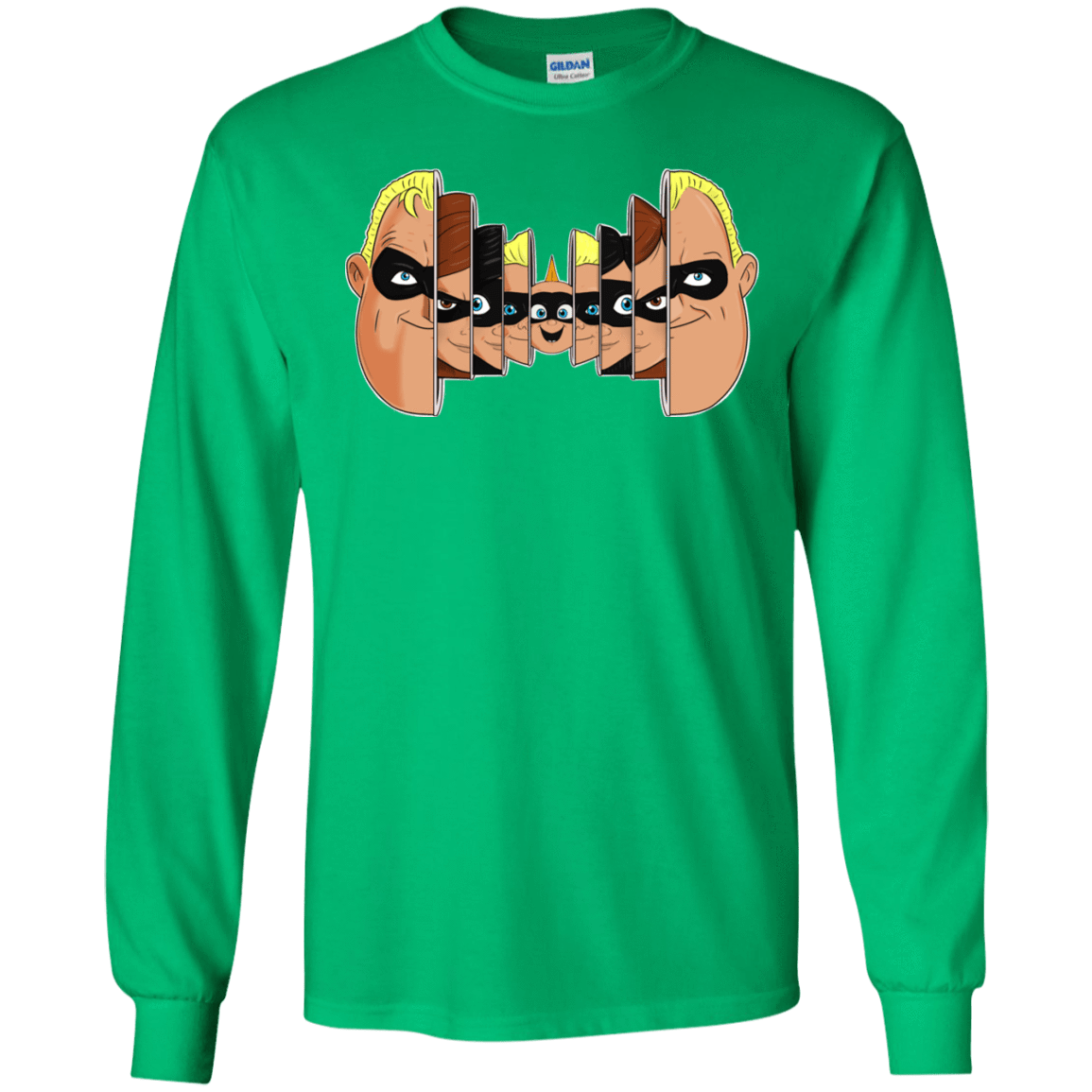 T-Shirts Irish Green / S Incredibles Men's Long Sleeve T-Shirt