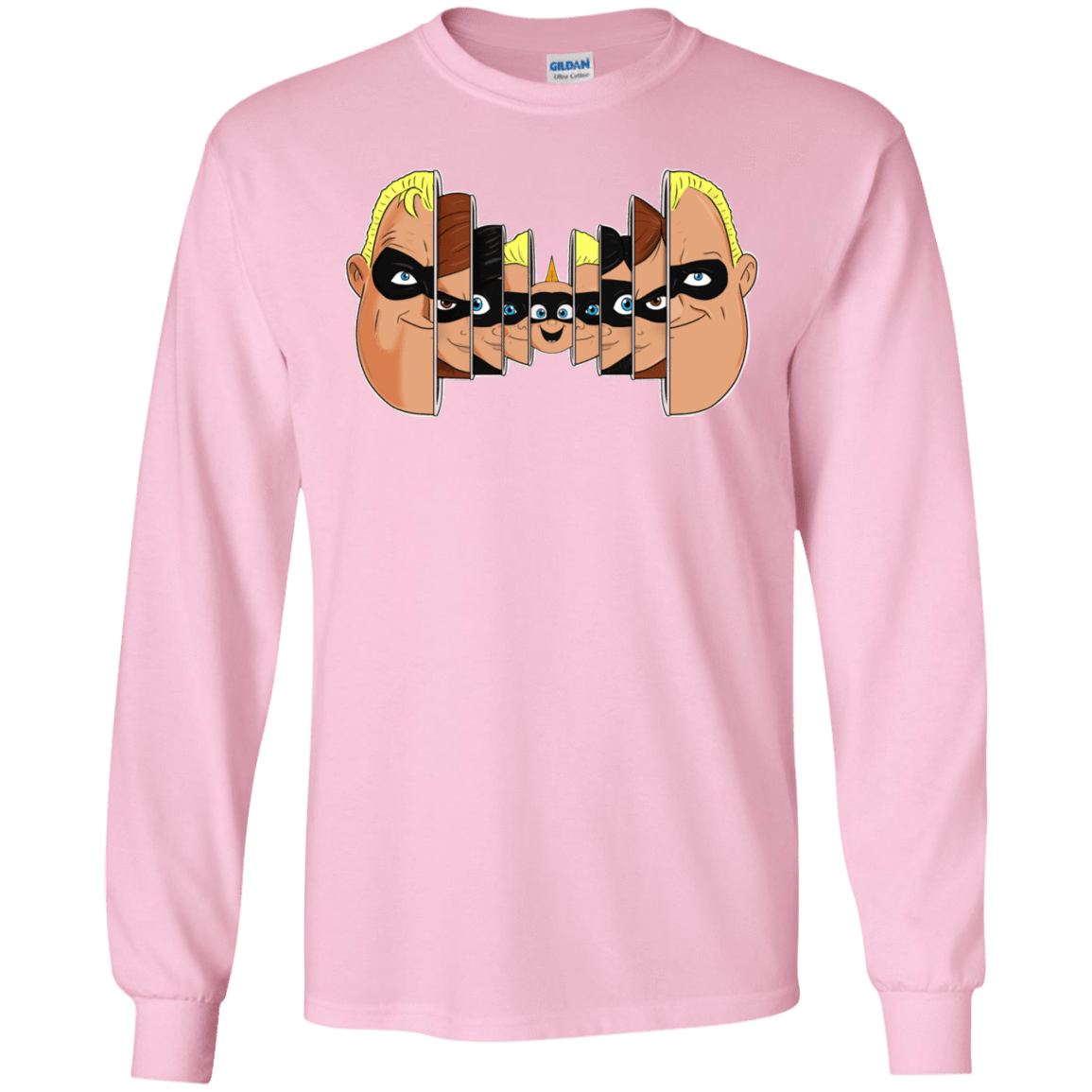 T-Shirts Light Pink / S Incredibles Men's Long Sleeve T-Shirt