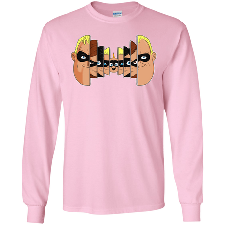 T-Shirts Light Pink / S Incredibles Men's Long Sleeve T-Shirt