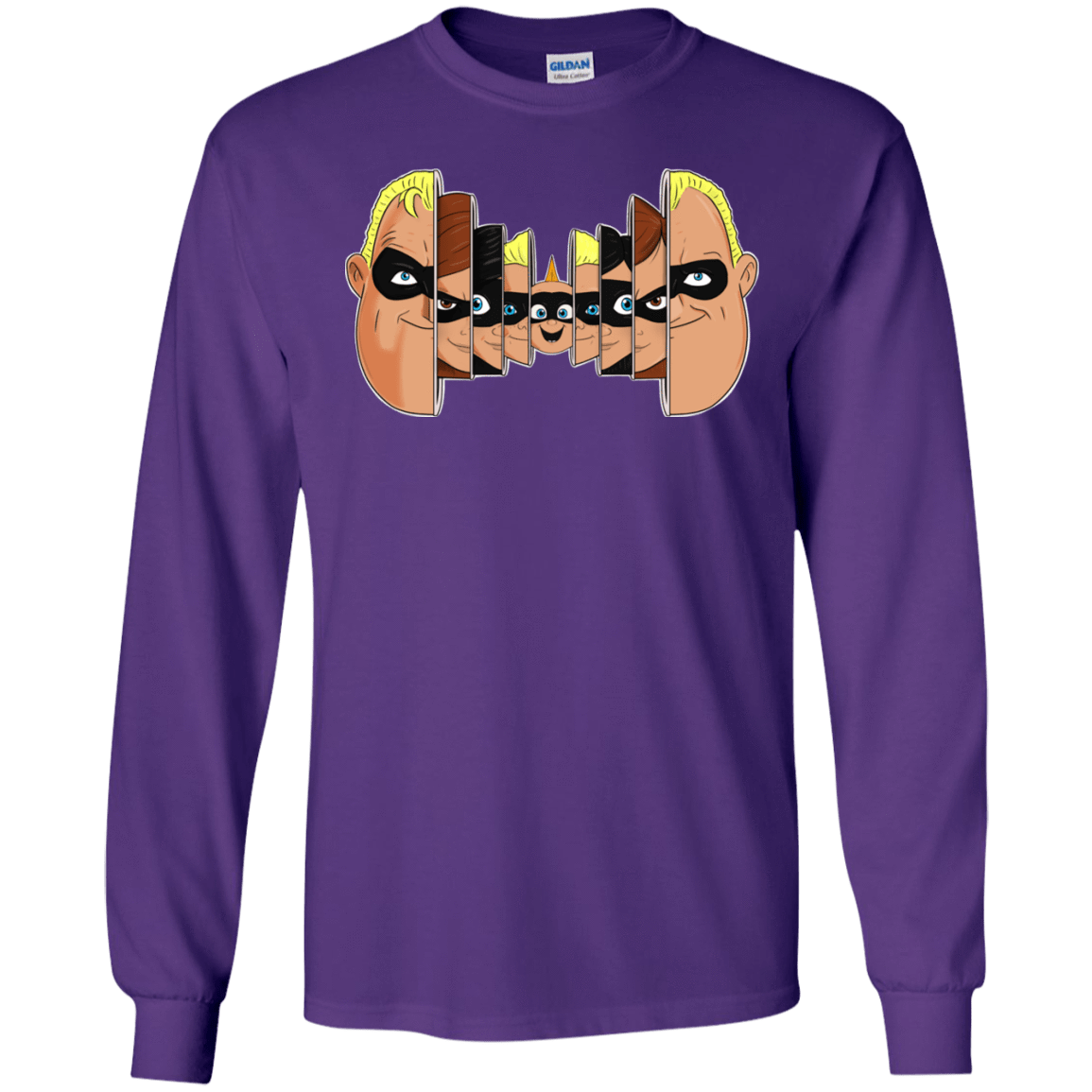 T-Shirts Purple / S Incredibles Men's Long Sleeve T-Shirt