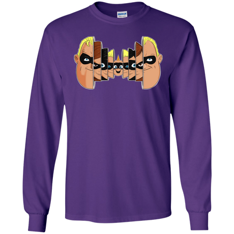 T-Shirts Purple / S Incredibles Men's Long Sleeve T-Shirt