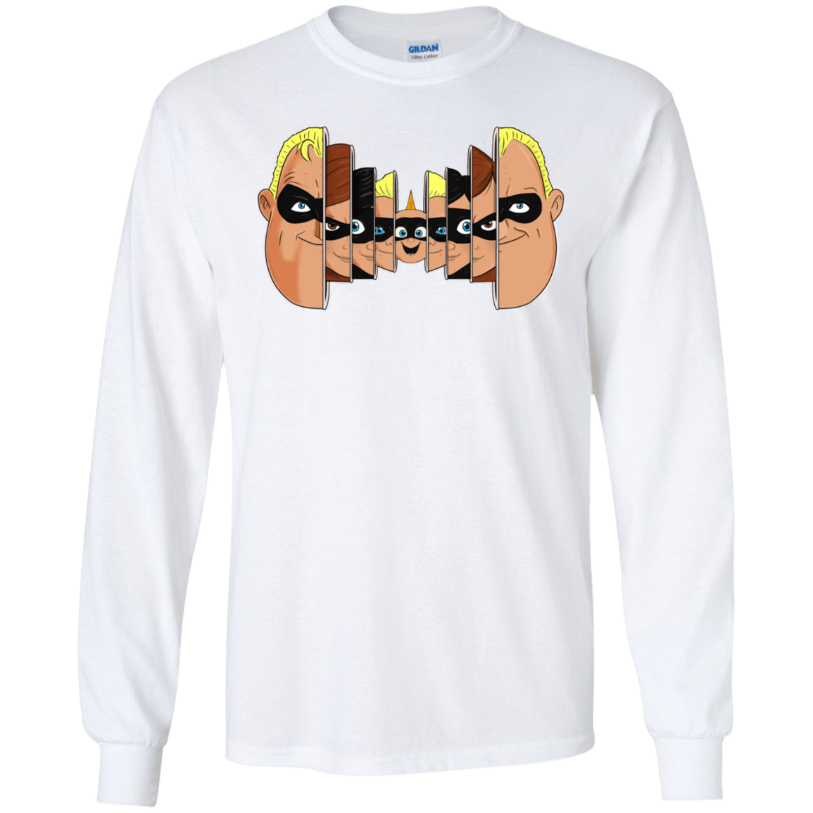 T-Shirts White / S Incredibles Men's Long Sleeve T-Shirt