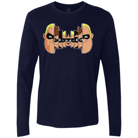 T-Shirts Midnight Navy / S Incredibles Men's Premium Long Sleeve
