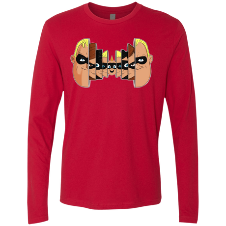 T-Shirts Red / S Incredibles Men's Premium Long Sleeve