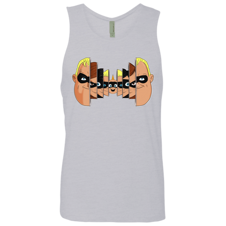 T-Shirts Heather Grey / S Incredibles Men's Premium Tank Top
