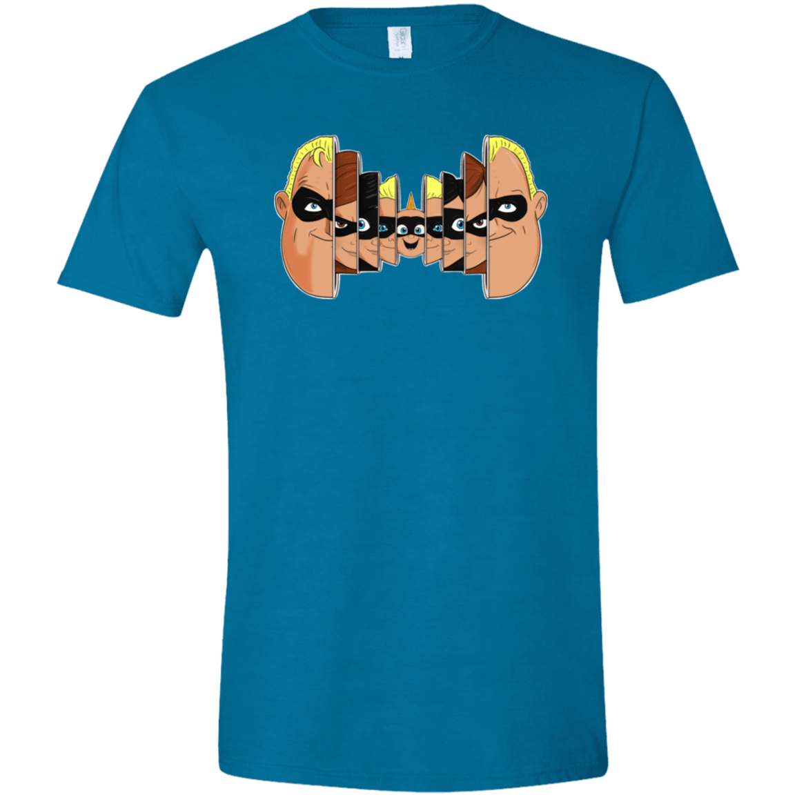 T-Shirts Antique Sapphire / S Incredibles Men's Semi-Fitted Softstyle