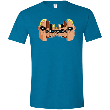 T-Shirts Antique Sapphire / S Incredibles Men's Semi-Fitted Softstyle