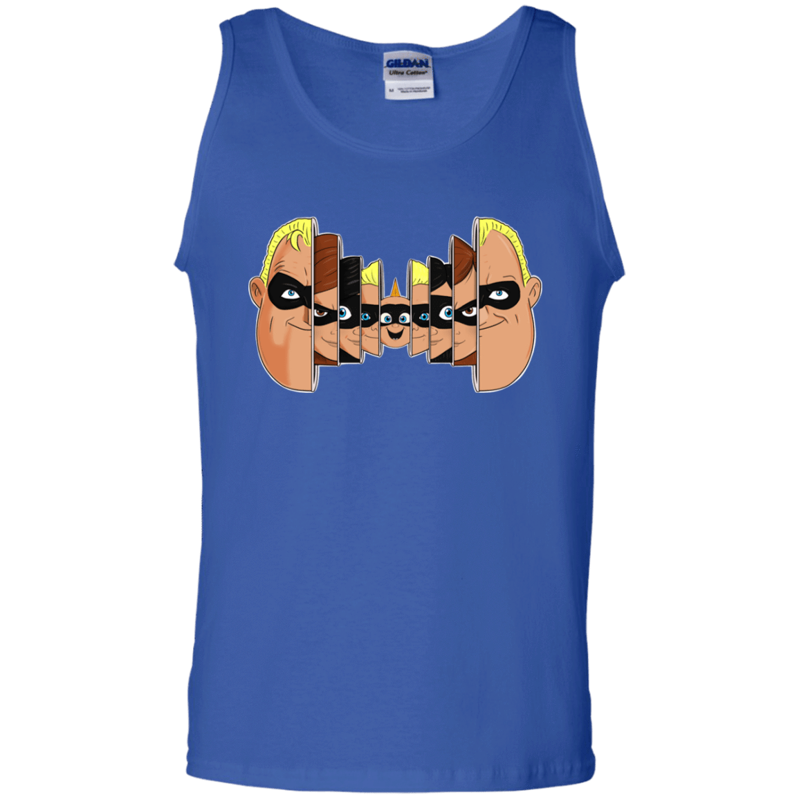 T-Shirts Royal / S Incredibles Men's Tank Top