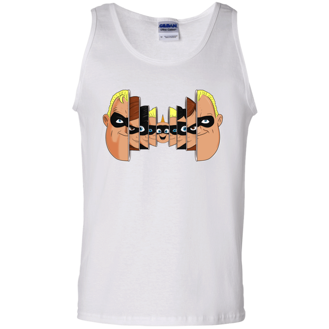 T-Shirts White / S Incredibles Men's Tank Top