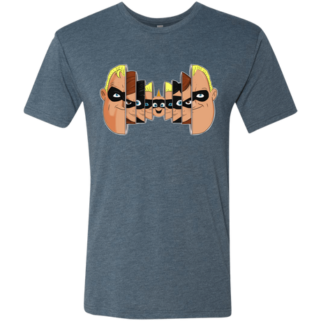 T-Shirts Indigo / S Incredibles Men's Triblend T-Shirt