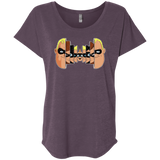 T-Shirts Vintage Purple / X-Small Incredibles Triblend Dolman Sleeve