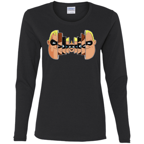 T-Shirts Black / S Incredibles Women's Long Sleeve T-Shirt