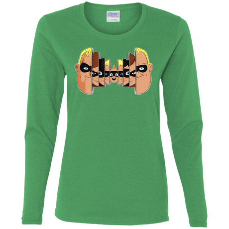 T-Shirts Irish Green / S Incredibles Women's Long Sleeve T-Shirt