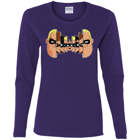 T-Shirts Purple / S Incredibles Women's Long Sleeve T-Shirt