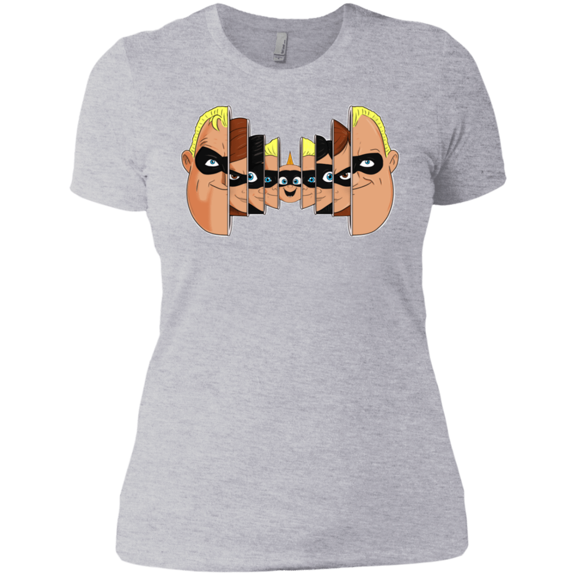 T-Shirts Heather Grey / X-Small Incredibles Women's Premium T-Shirt