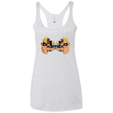 T-Shirts Heather White / X-Small Incredibles Women's Triblend Racerback Tank