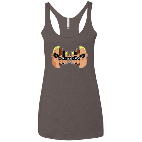 T-Shirts Macchiato / X-Small Incredibles Women's Triblend Racerback Tank