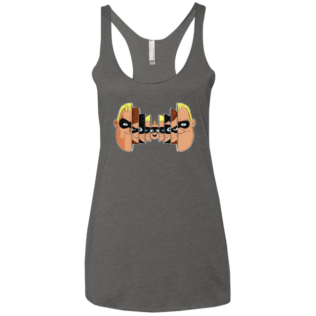 T-Shirts Premium Heather / X-Small Incredibles Women's Triblend Racerback Tank