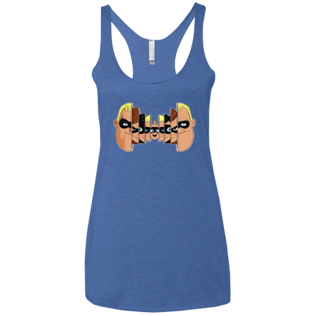 T-Shirts Vintage Royal / X-Small Incredibles Women's Triblend Racerback Tank