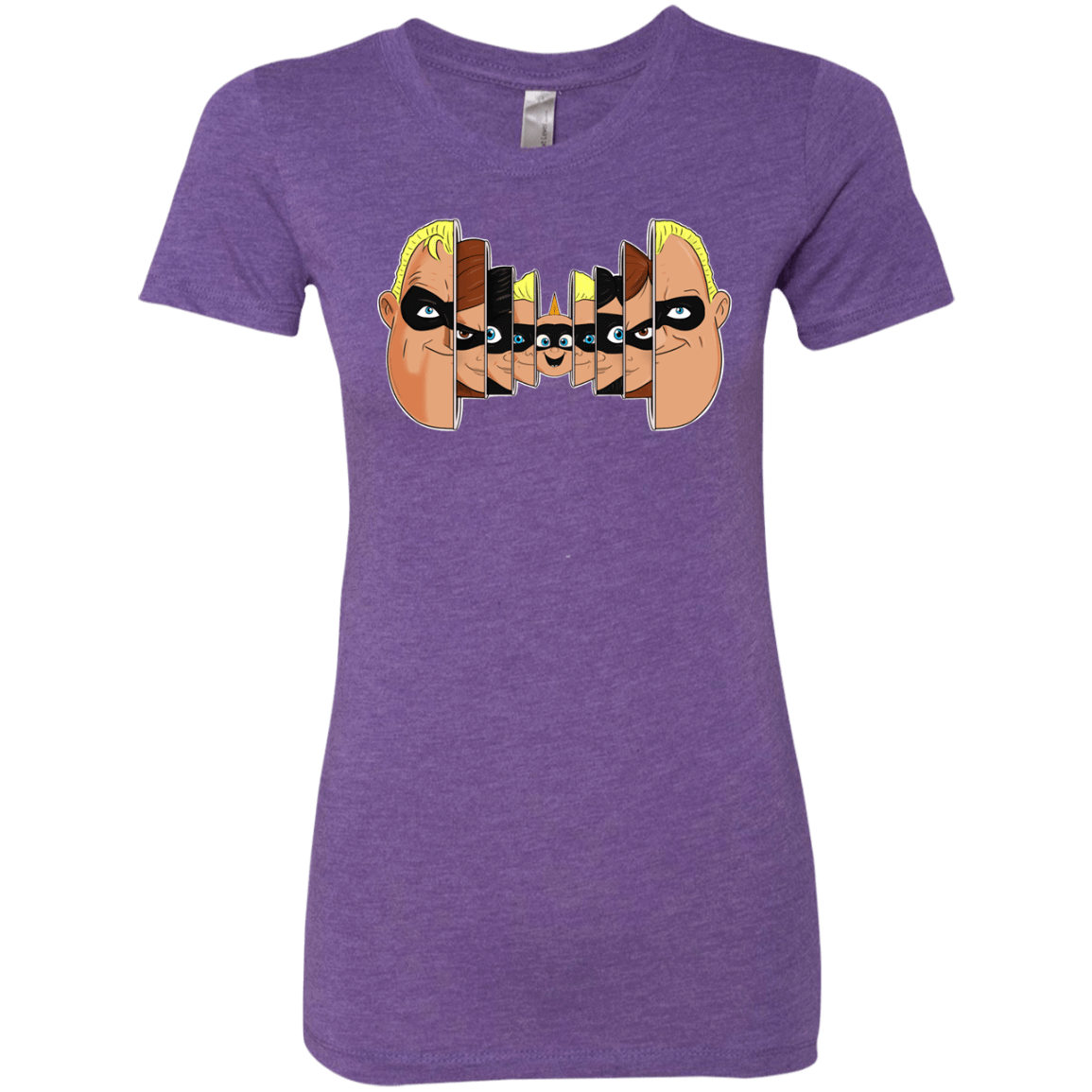 T-Shirts Purple Rush / S Incredibles Women's Triblend T-Shirt