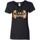 T-Shirts Black / S Incredibles Women's V-Neck T-Shirt