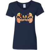 T-Shirts Navy / S Incredibles Women's V-Neck T-Shirt