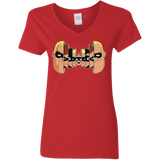 T-Shirts Red / S Incredibles Women's V-Neck T-Shirt