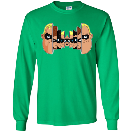 T-Shirts Irish Green / YS Incredibles Youth Long Sleeve T-Shirt