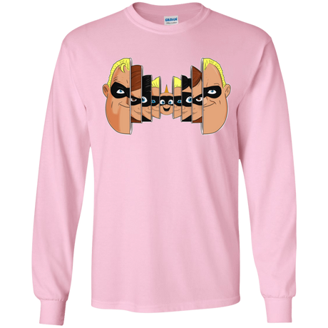 T-Shirts Light Pink / YS Incredibles Youth Long Sleeve T-Shirt