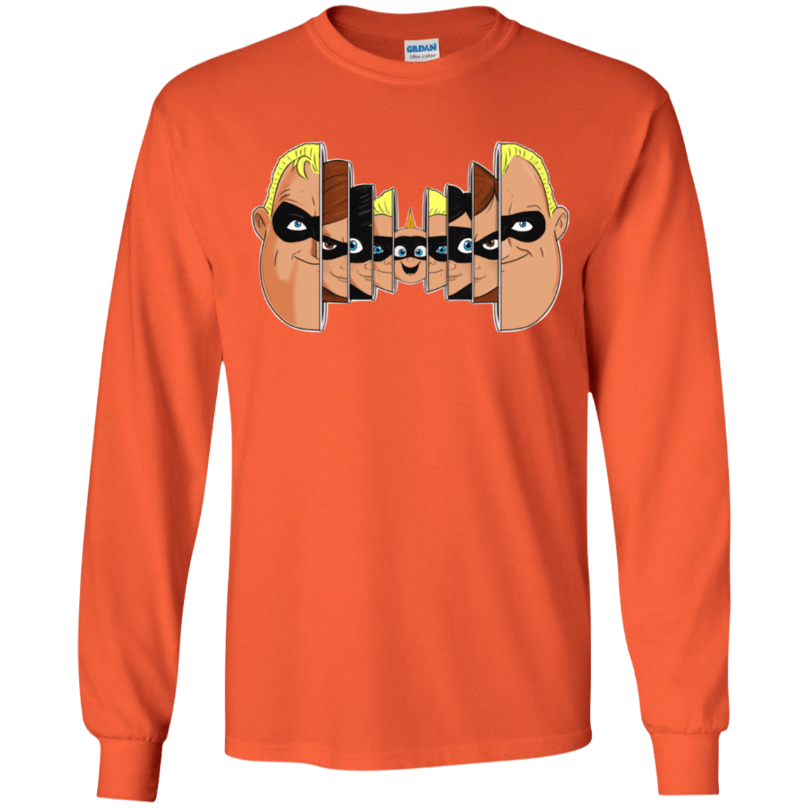 T-Shirts Orange / YS Incredibles Youth Long Sleeve T-Shirt