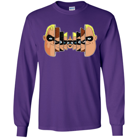 T-Shirts Purple / YS Incredibles Youth Long Sleeve T-Shirt