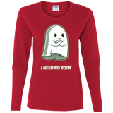 T-Shirts Red / S Independence Women's Long Sleeve T-Shirt