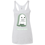 T-Shirts Heather White / X-Small Independence Women's Triblend Racerback Tank