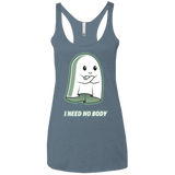 T-Shirts Indigo / X-Small Independence Women's Triblend Racerback Tank