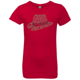 T-Shirts Red / YXS Indiana hat Girls Premium T-Shirt