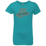 T-Shirts Tahiti Blue / YXS Indiana hat Girls Premium T-Shirt