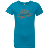 T-Shirts Turquoise / YXS Indiana hat Girls Premium T-Shirt