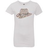 T-Shirts White / YXS Indiana hat Girls Premium T-Shirt