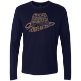 T-Shirts Midnight Navy / Small Indiana hat Men's Premium Long Sleeve