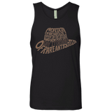 T-Shirts Black / Small Indiana hat Men's Premium Tank Top