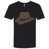 T-Shirts Black / X-Small Indiana hat Men's Premium V-Neck