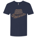 T-Shirts Midnight Navy / X-Small Indiana hat Men's Premium V-Neck