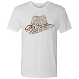 T-Shirts Heather White / Small Indiana hat Men's Triblend T-Shirt