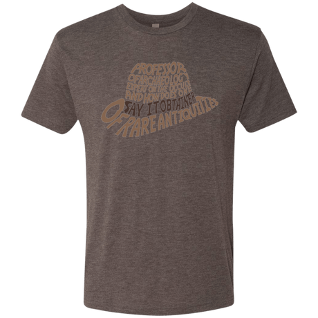 T-Shirts Macchiato / Small Indiana hat Men's Triblend T-Shirt